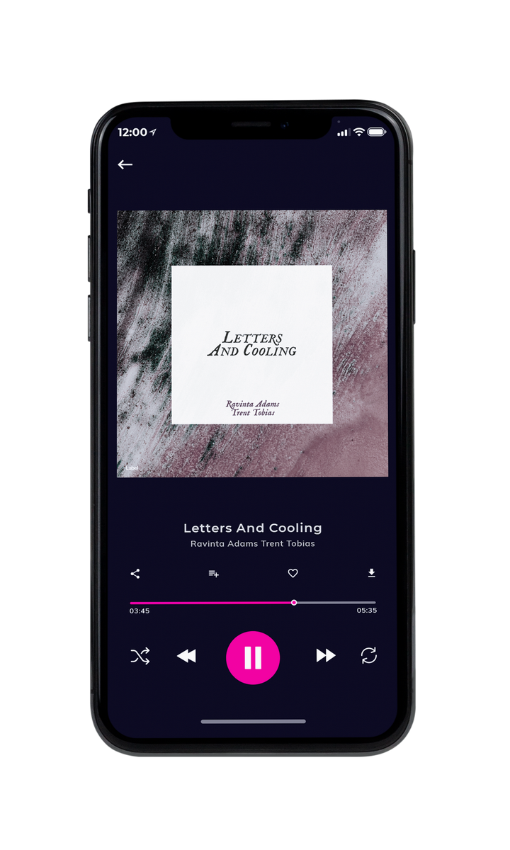 Tablet view of Premade Indie & Folk Music Album Cover - Hurricane #8430 | AlbumArtZone*