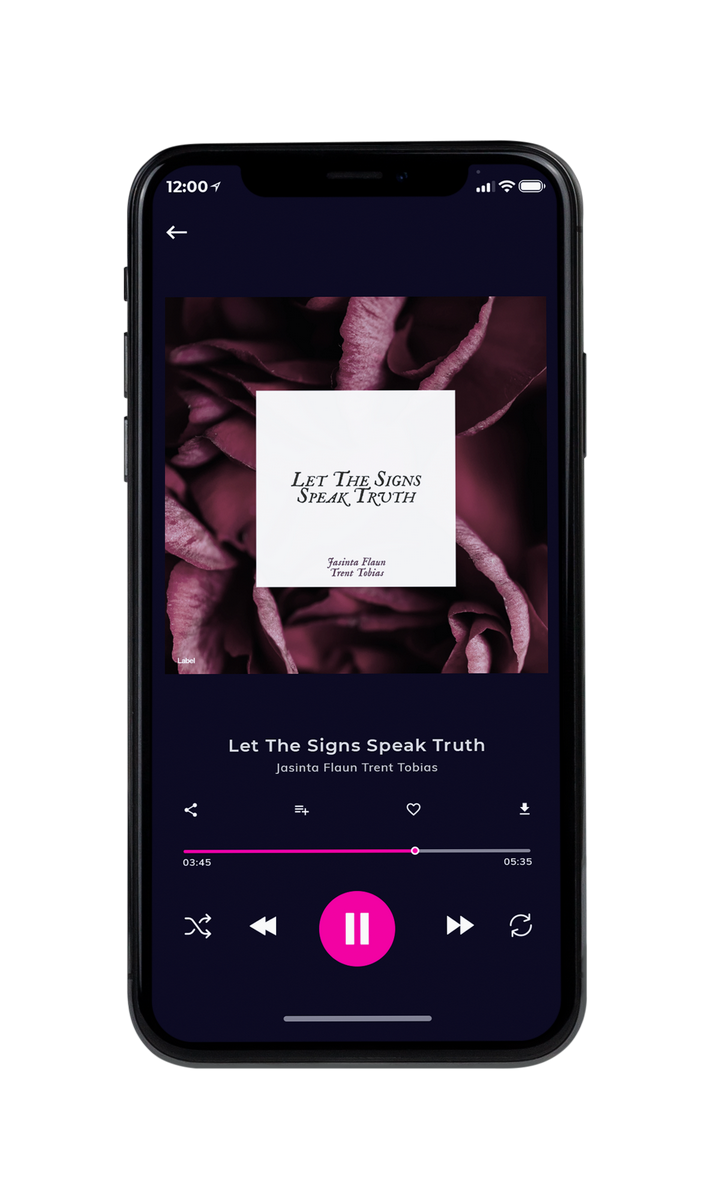 Tablet view of Premade Indie & Folk Music Album Cover - Ebb #8434 | AlbumArtZone*