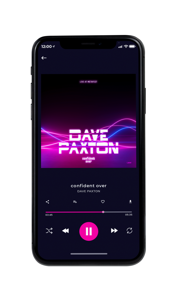 Tablet view of Premade EDM, House & Dub Album Cover - Fuchsia Pink #8511 | AlbumArtZone*