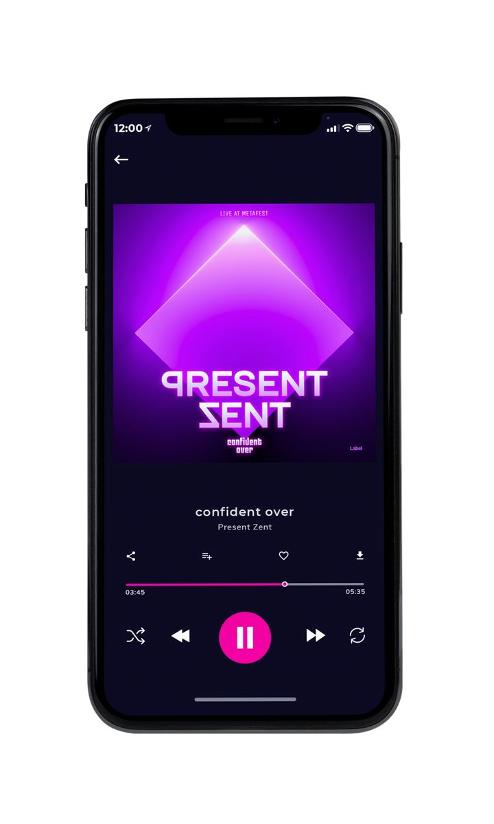 Tablet view of Premade Dance & House Album Cover - Electric Violet #8515 | AlbumArtZone*