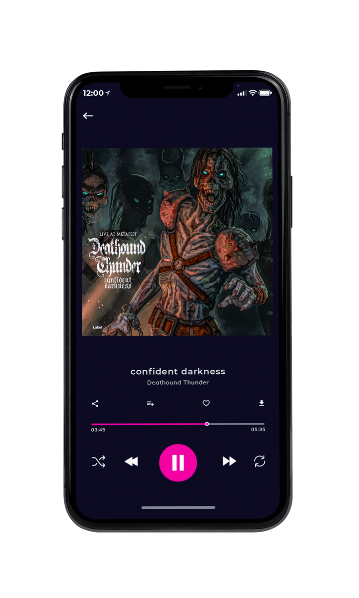 Tablet view of Premade Heavy Metal & Gothic Metal Album Cover - Tuatara #8533 | AlbumArtZone*