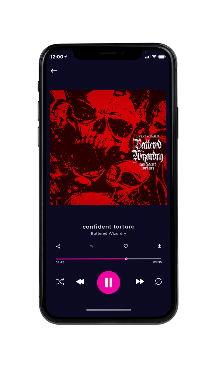 Tablet view of Premade Heavy Metal & Gothic Metal Album Cover - Rebel #8536 | AlbumArtZone*
