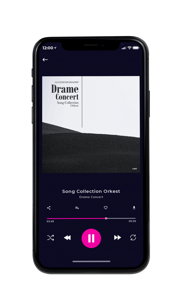 Tablet view of Premade Contemporary Music Album Cover - Concrete #8573 | AlbumArtZone*