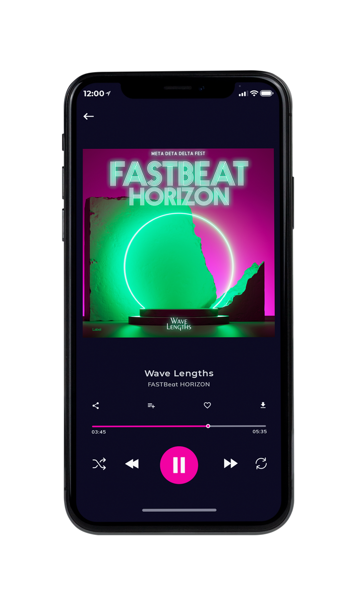 Tablet view of Premade EDM, House & Dub Album Cover - Finn #8586 | AlbumArtZone*