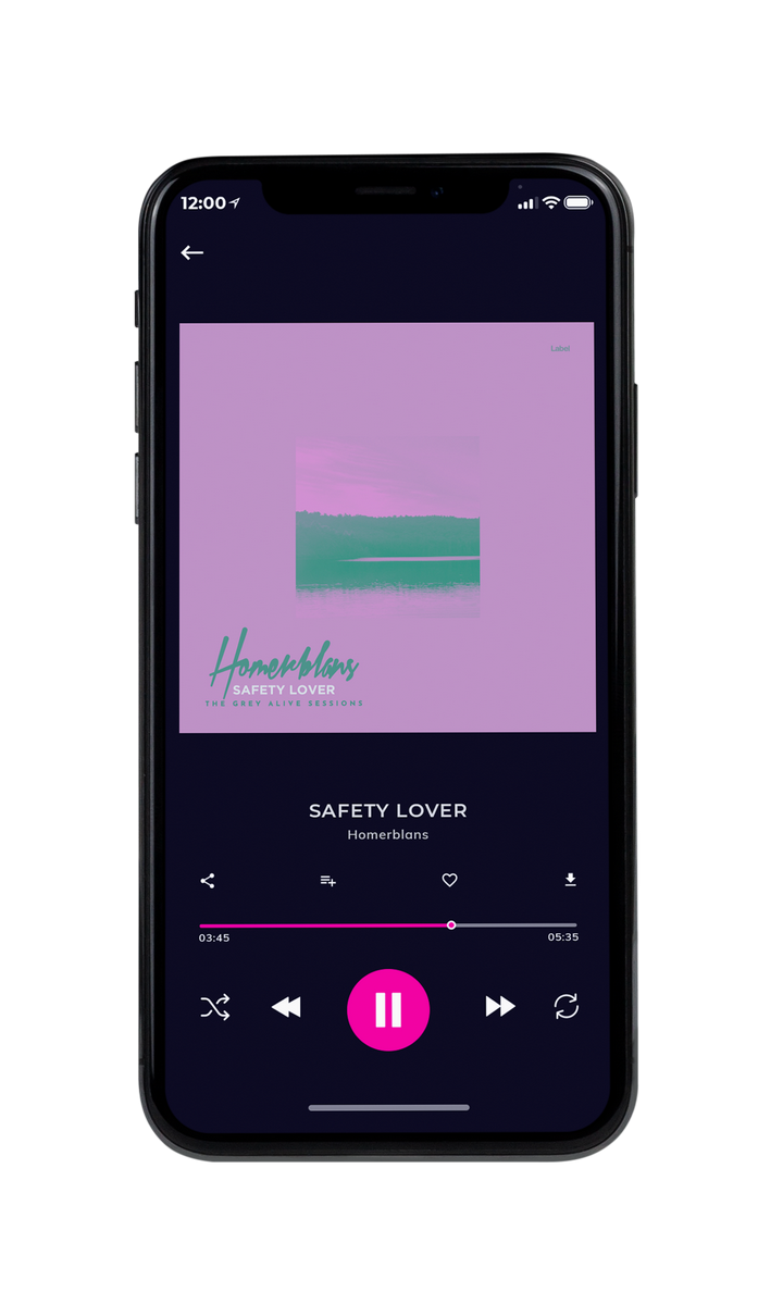 Tablet view of Premade Pop Album Cover - Lilac #8626 | AlbumArtZone*