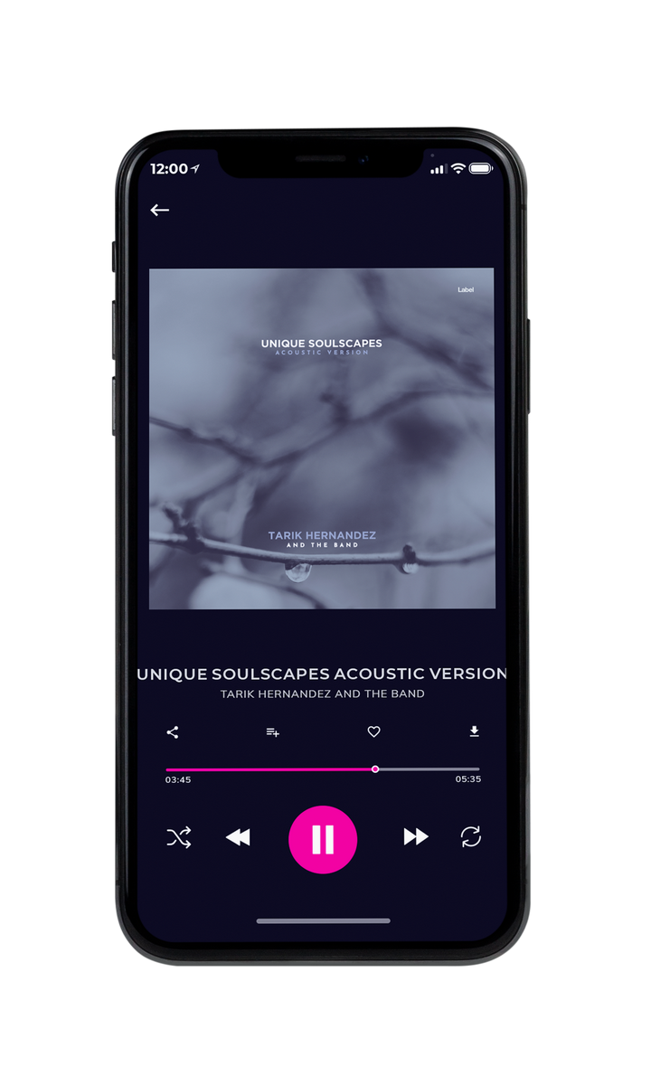 Tablet view of Premade Pop Album Cover - Storm Gray #8683 | AlbumArtZone*