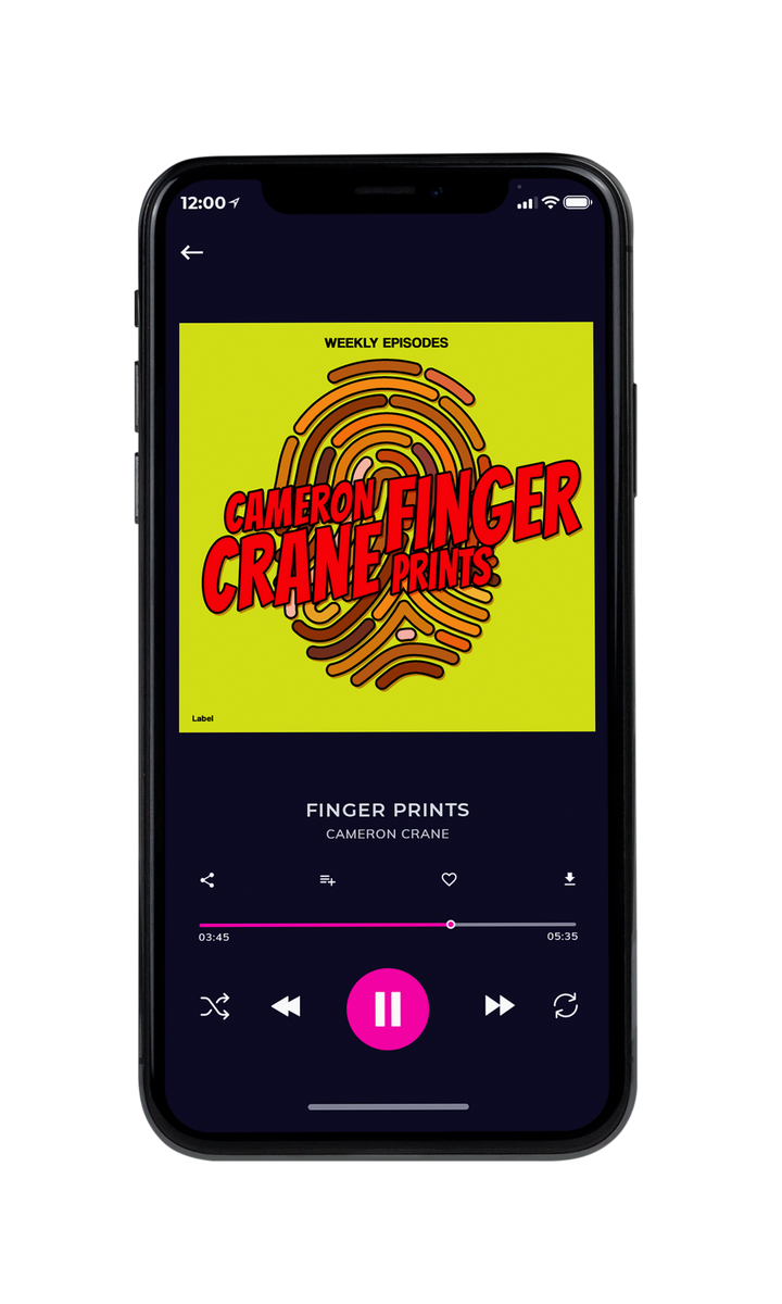 Tablet view of Premade Podcast Album Cover - Bitter Lemon #8694 | AlbumArtZone*