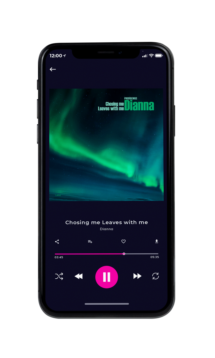 Tablet view of Premade Pop Album Cover - Tiber #8750 | AlbumArtZone*
