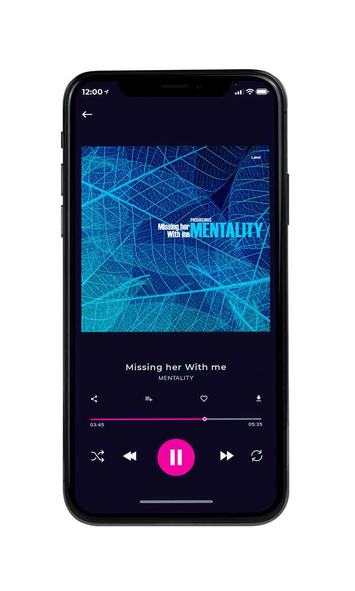Tablet view of Premade Hip-hop, Rap & Trap Album Cover - Chathams Blue #8773 | AlbumArtZone*
