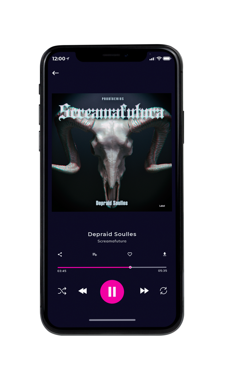 Tablet view of Premade Heavy Metal & Gothic Metal Album Cover - Gray Nickel #8787 | AlbumArtZone*