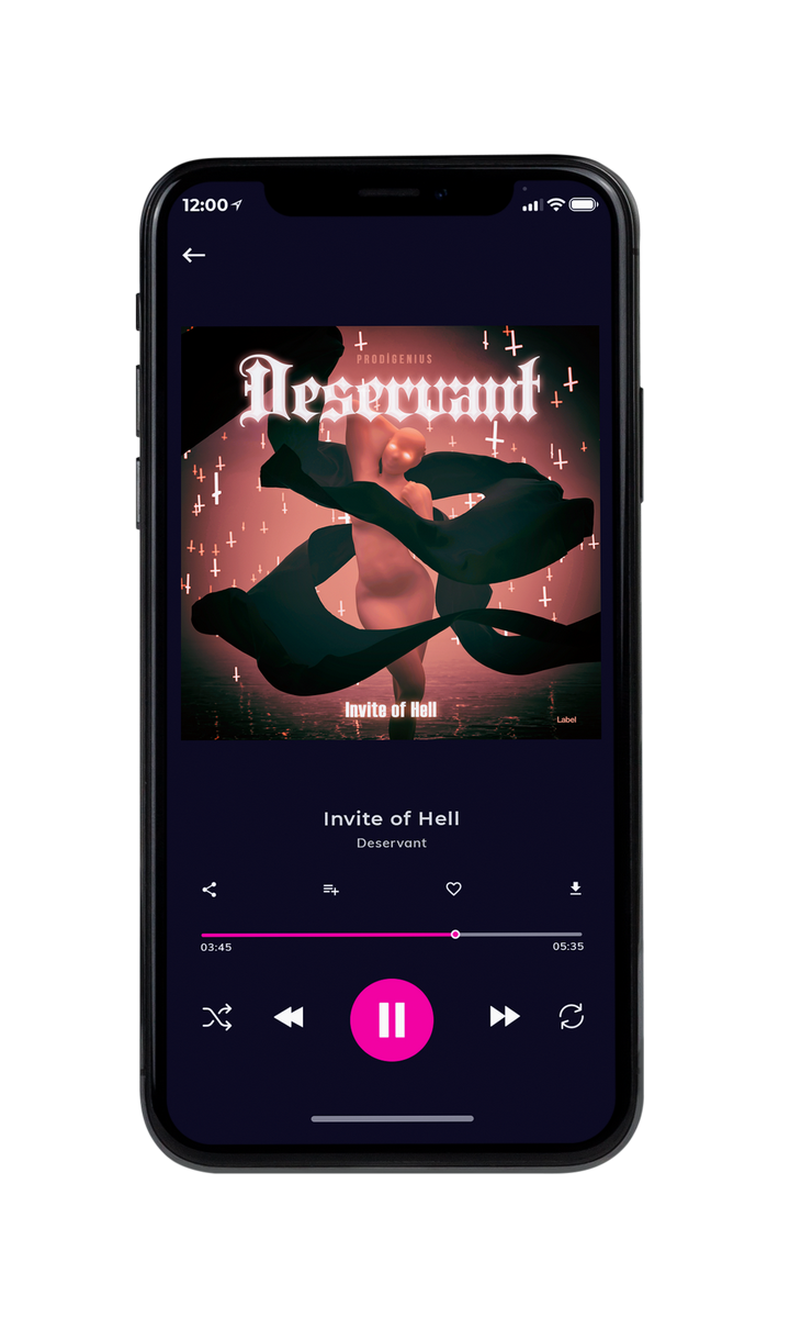 Tablet view of Premade Heavy Metal & Gothic Metal Album Cover - Zeus #8791 | AlbumArtZone*