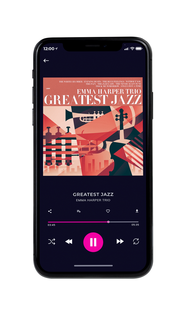 Tablet view of Premade Traditional Jazz & Blues Album Cover - Japonica #8844 | AlbumArtZone*
