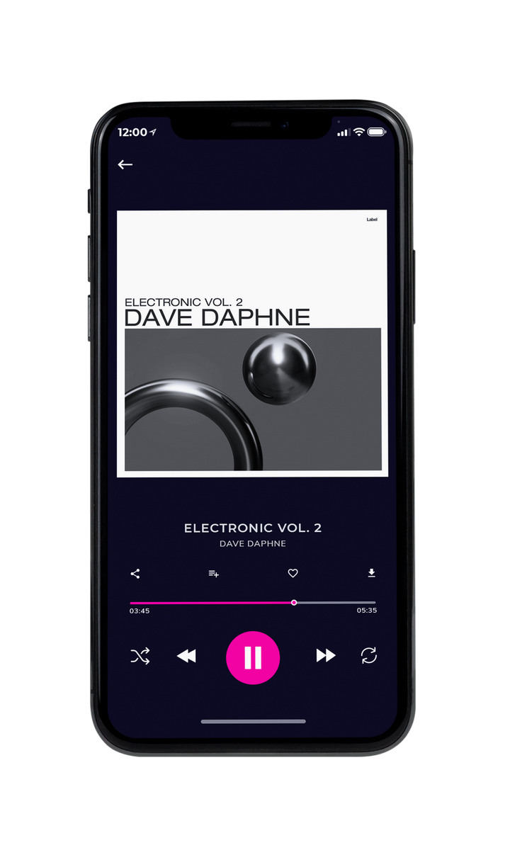 Tablet view of Premade Contemporary Music Album Cover - Tundora #8857 | AlbumArtZone*