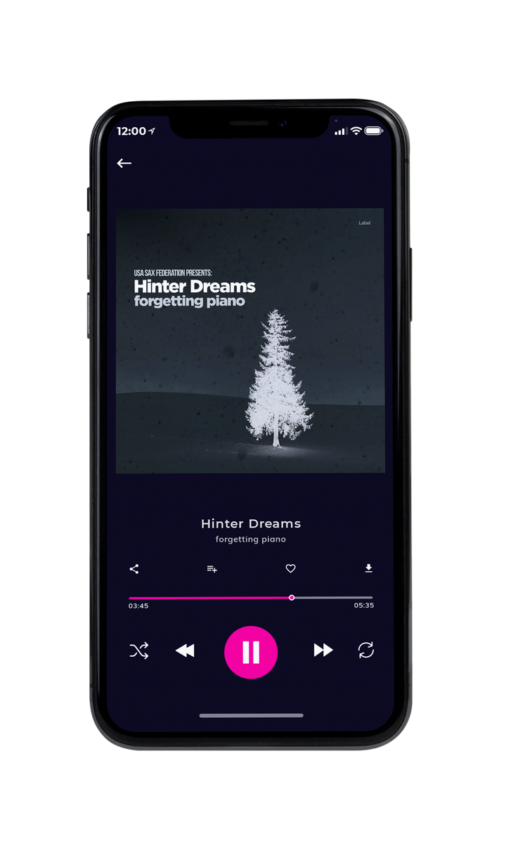 Tablet view of Premade Contemporary Music Album Cover - Shark #8892 | AlbumArtZone*