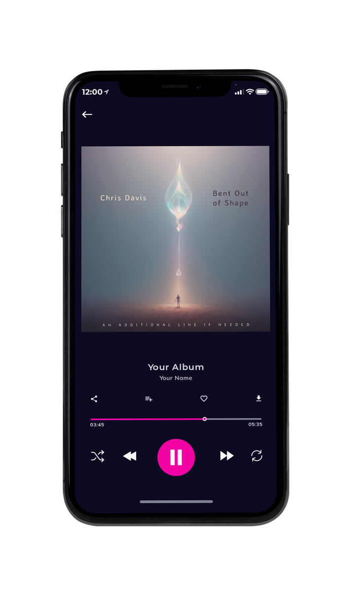 Tablet view of Premade Pop Album Cover - Jumbo #10006 | AlbumArtZone*