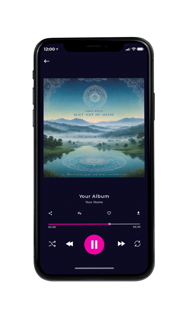 Tablet view of Premade New Age Album Cover - Juniper #10008 | AlbumArtZone*