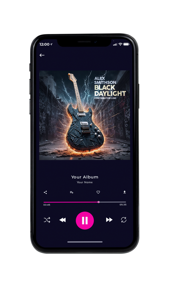 Tablet view of Premade Rock,Punk & Alternative Album Cover - Shark #10015 | AlbumArtZone*