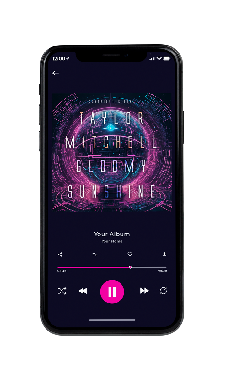 Tablet view of Premade EDM, House & Dub Album Cover - Revolver #10025 | AlbumArtZone*