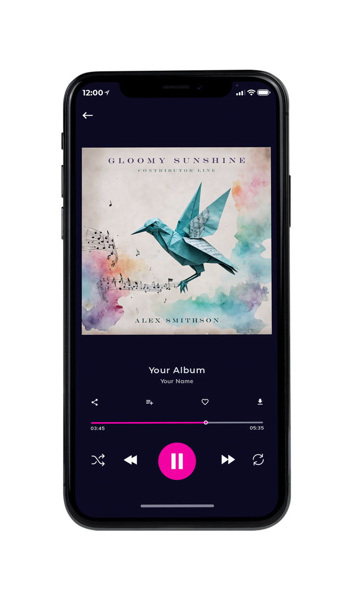 Tablet view of Premade Soundtrack Album Album Cover - Sisal #10032 | AlbumArtZone*