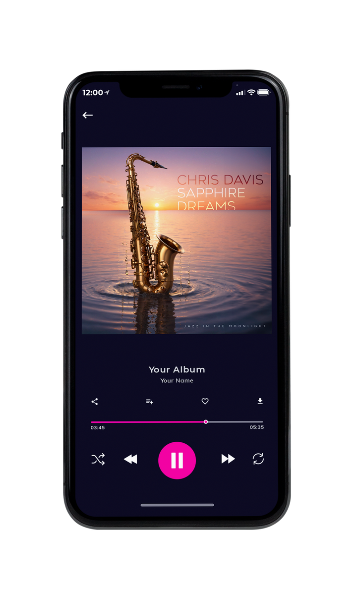 Tablet view of Premade Traditional Jazz & Blues Album Cover - Pharlap #10045 | AlbumArtZone*