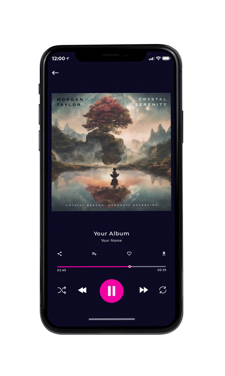 Tablet view of Premade Indie & Folk Music Album Cover - Flint #10051 | AlbumArtZone*