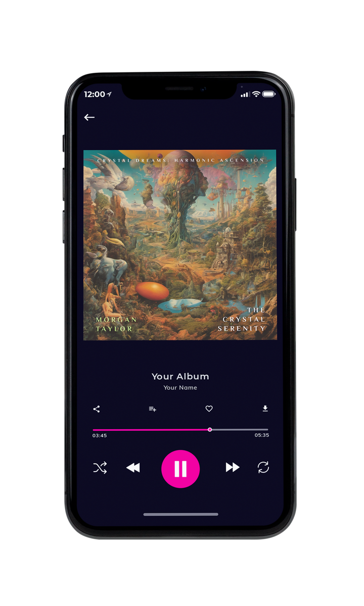 Tablet view of Premade Indie & Folk Music Album Cover - Shadow #10054 | AlbumArtZone*