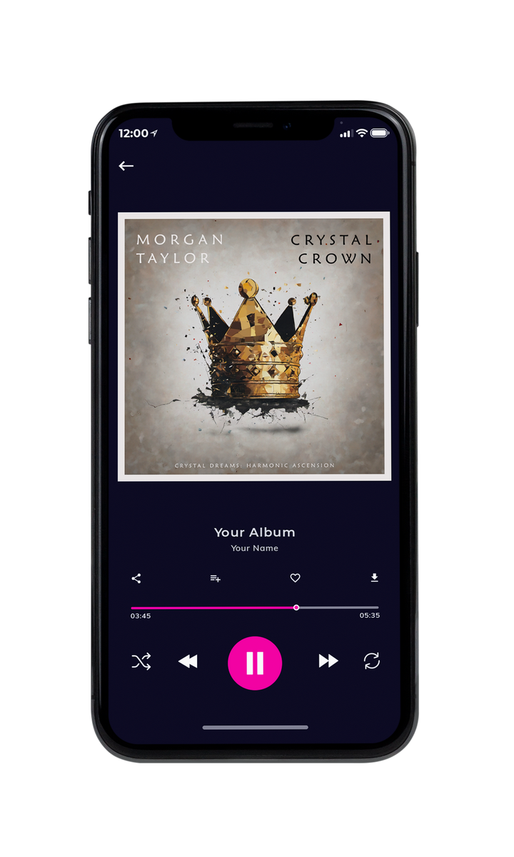 Tablet view of Premade Classical & Romantic Music Album Cover - Nomad #10057 | AlbumArtZone*