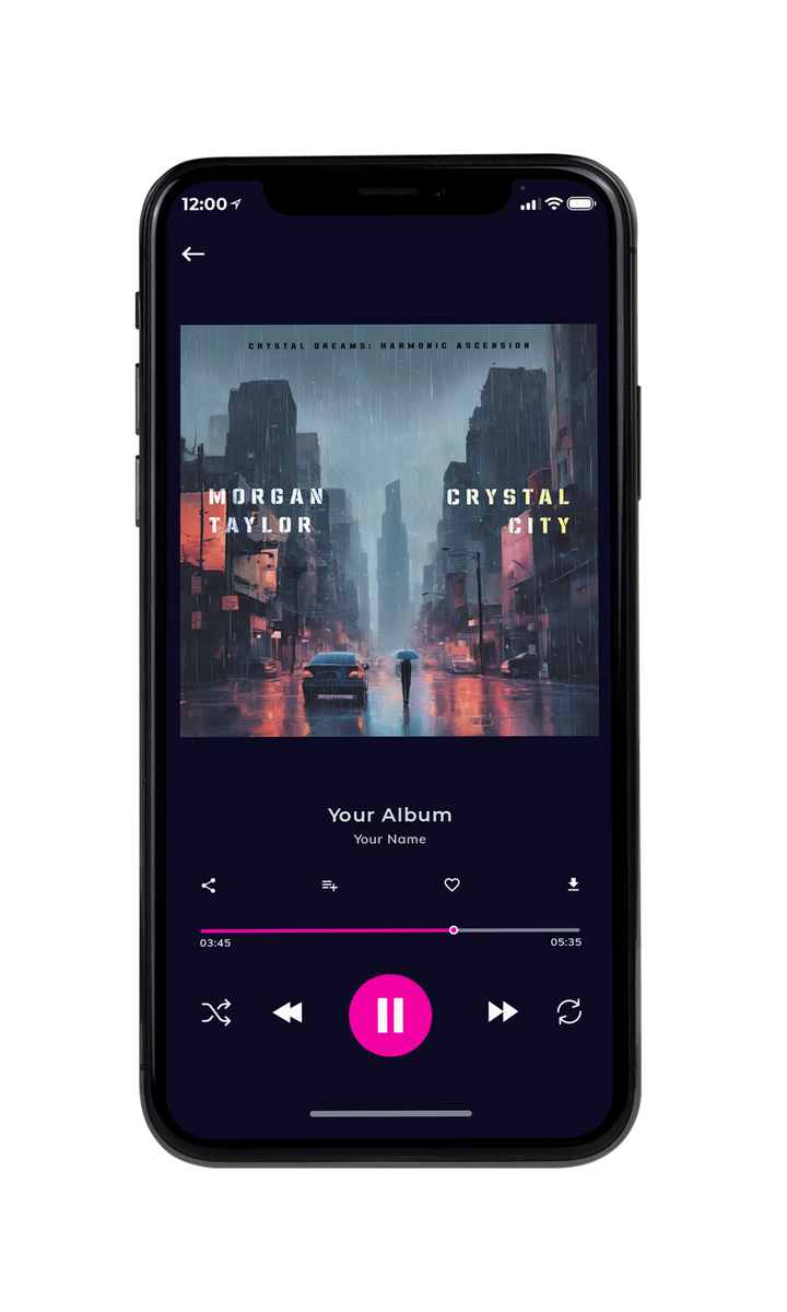 Tablet view of Premade New Age Album Cover - Trout #10059 | AlbumArtZone*