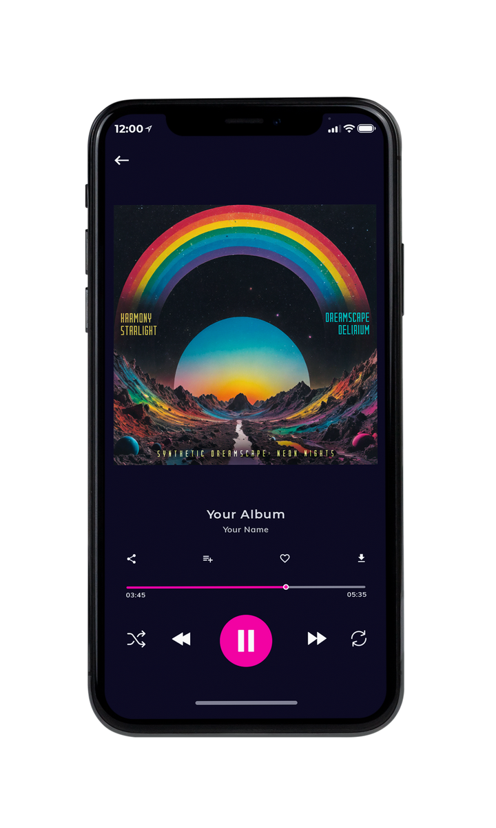 Tablet view of Premade EDM, House & Dub Album Cover - Twine #10089 | AlbumArtZone*