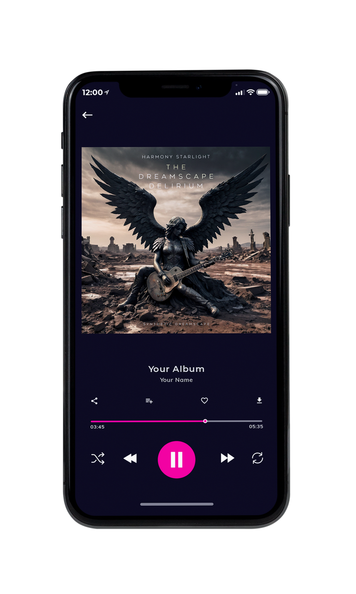 Tablet view of Premade Heavy Metal & Gothic Metal Album Cover - Thunder #10109 | AlbumArtZone*