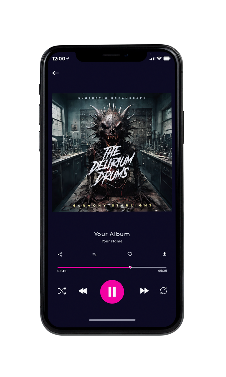 Tablet view of Premade Rock,Punk & Alternative Album Cover - Shark #10119 | AlbumArtZone*