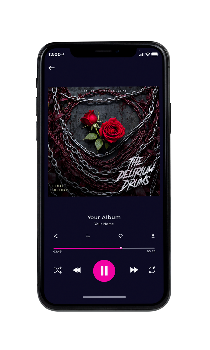 Tablet view of Premade Rock,Punk & Alternative Book Cover - Cocoa Brown #10124 | AlbumArtZone*