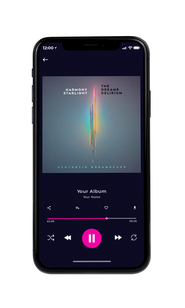 Tablet view of Premade EDM, House & Dub Album Cover - Nevada #10134 | AlbumArtZone*