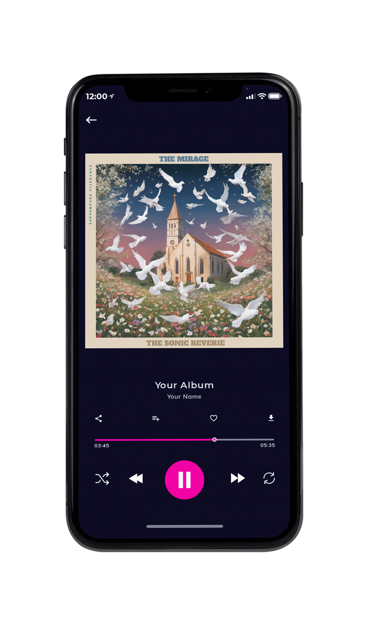 Tablet view of Premade Indie & Folk Music Album Cover - Makara #10167 | AlbumArtZone*