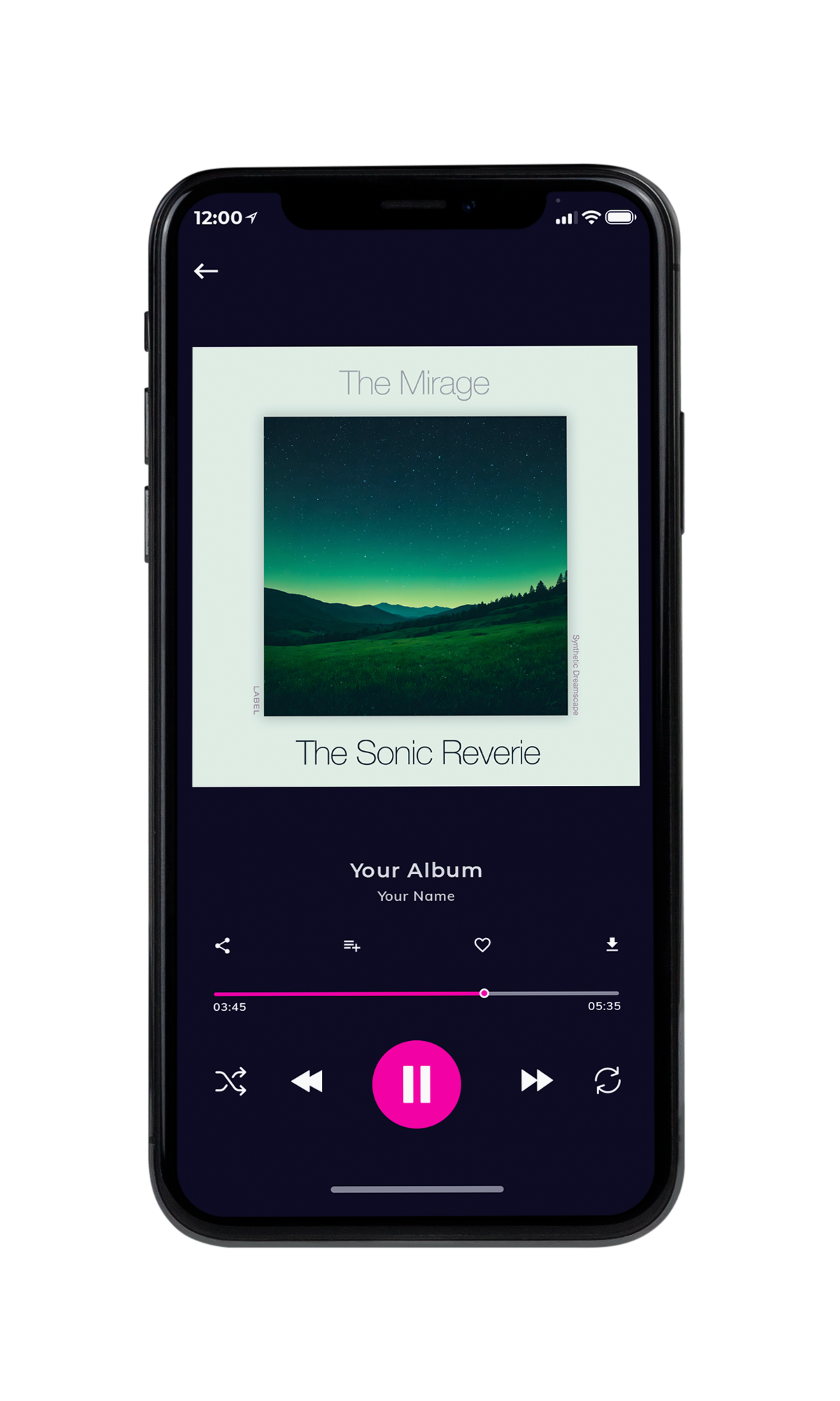 Tablet view of Premade Contemporary Music Album Cover - Gable Green #10171 | AlbumArtZone*
