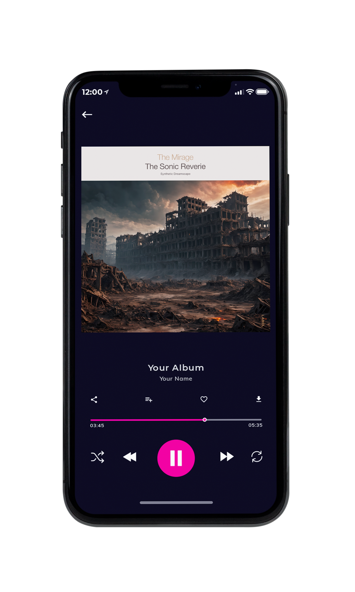 Tablet view of Premade Rock,Punk & Alternative Album Cover - Bone #10174 | AlbumArtZone*