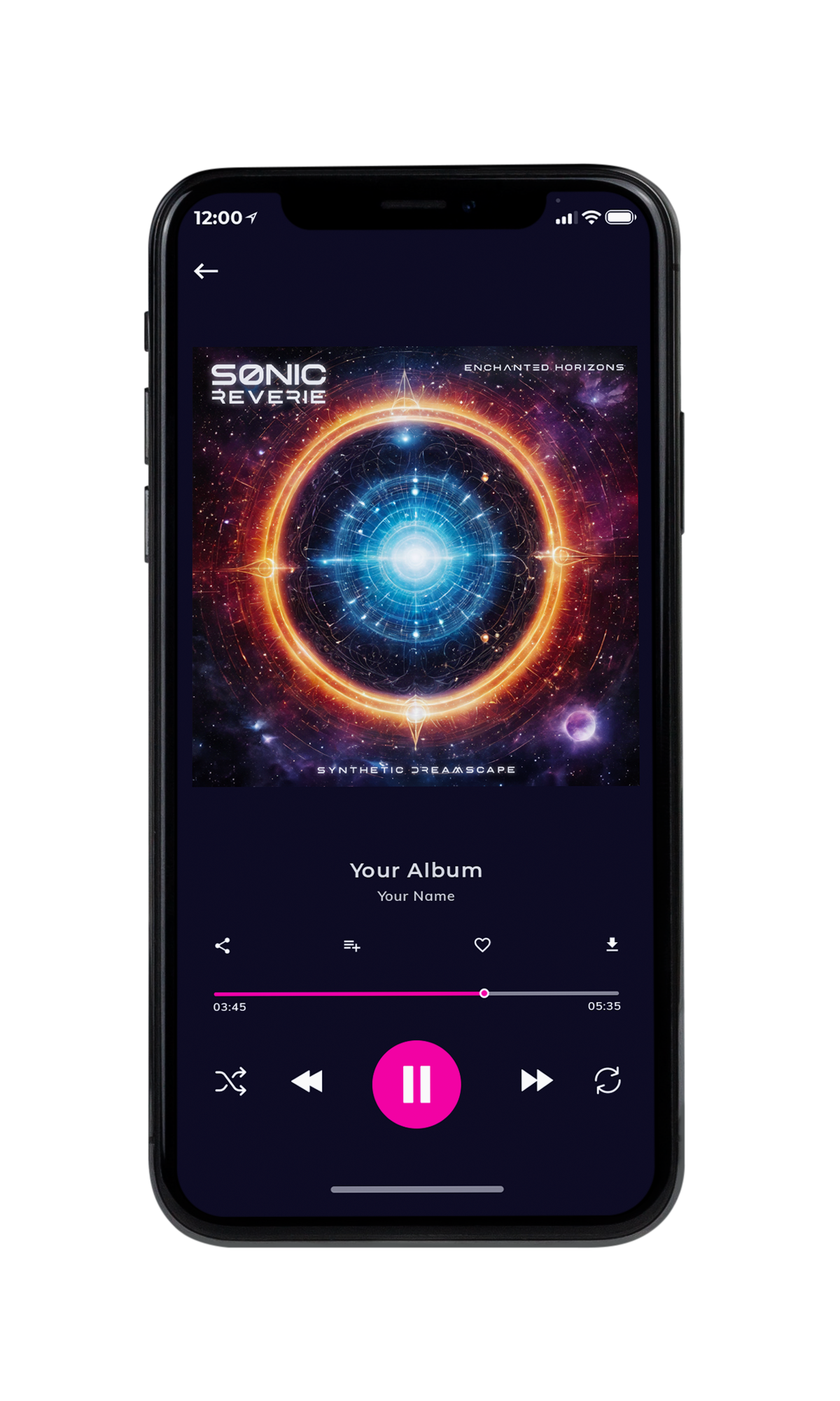 Tablet view of Premade Electronica & Ambient Album Cover - Bleached Cedar #10193 | AlbumArtZone*