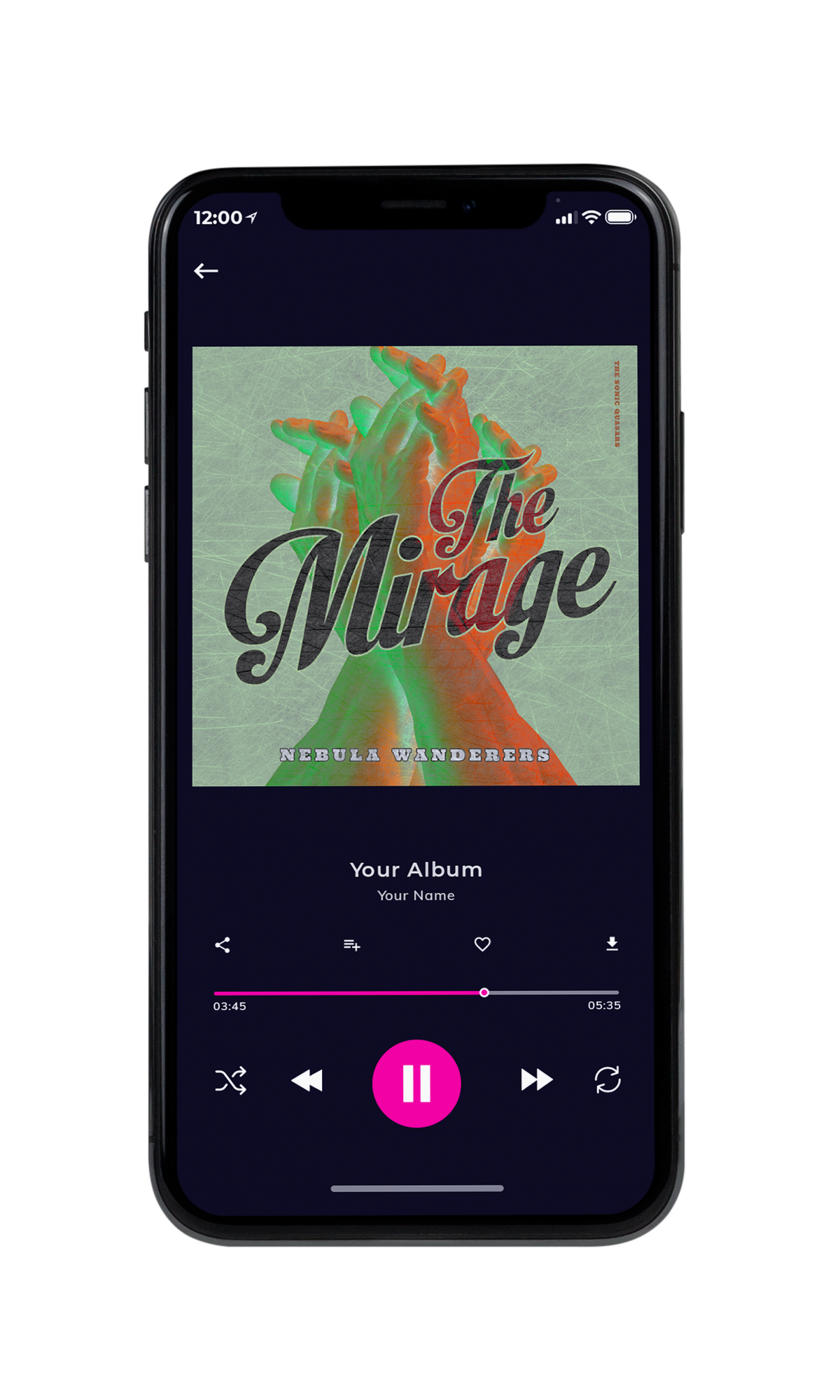 Tablet view of Premade Podcast Album Cover - Sage #10218 | AlbumArtZone*