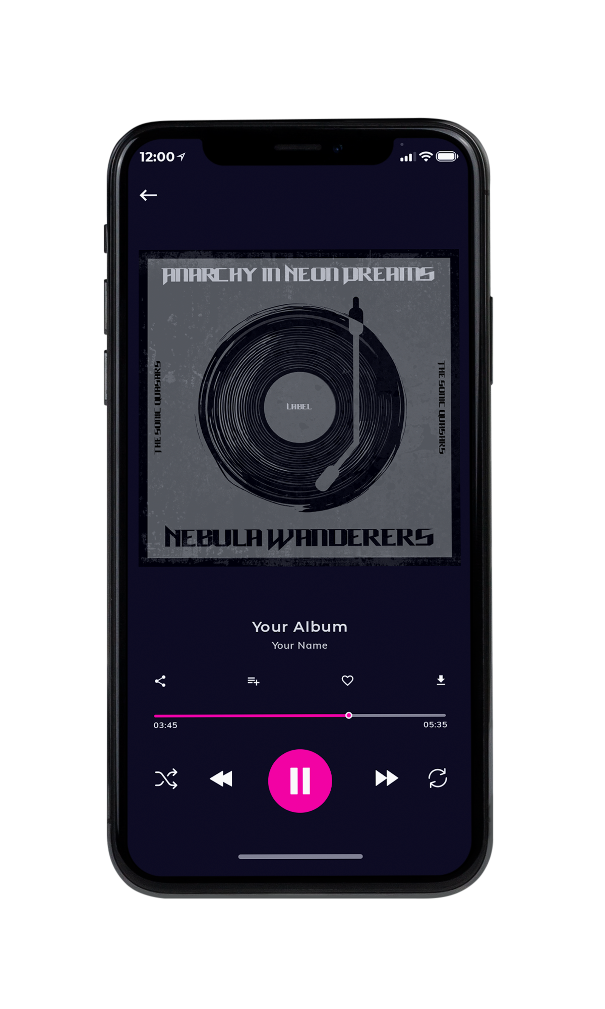 Tablet view of Premade Classical & Romantic Music Album Cover - Abbey #10231 | AlbumArtZone*