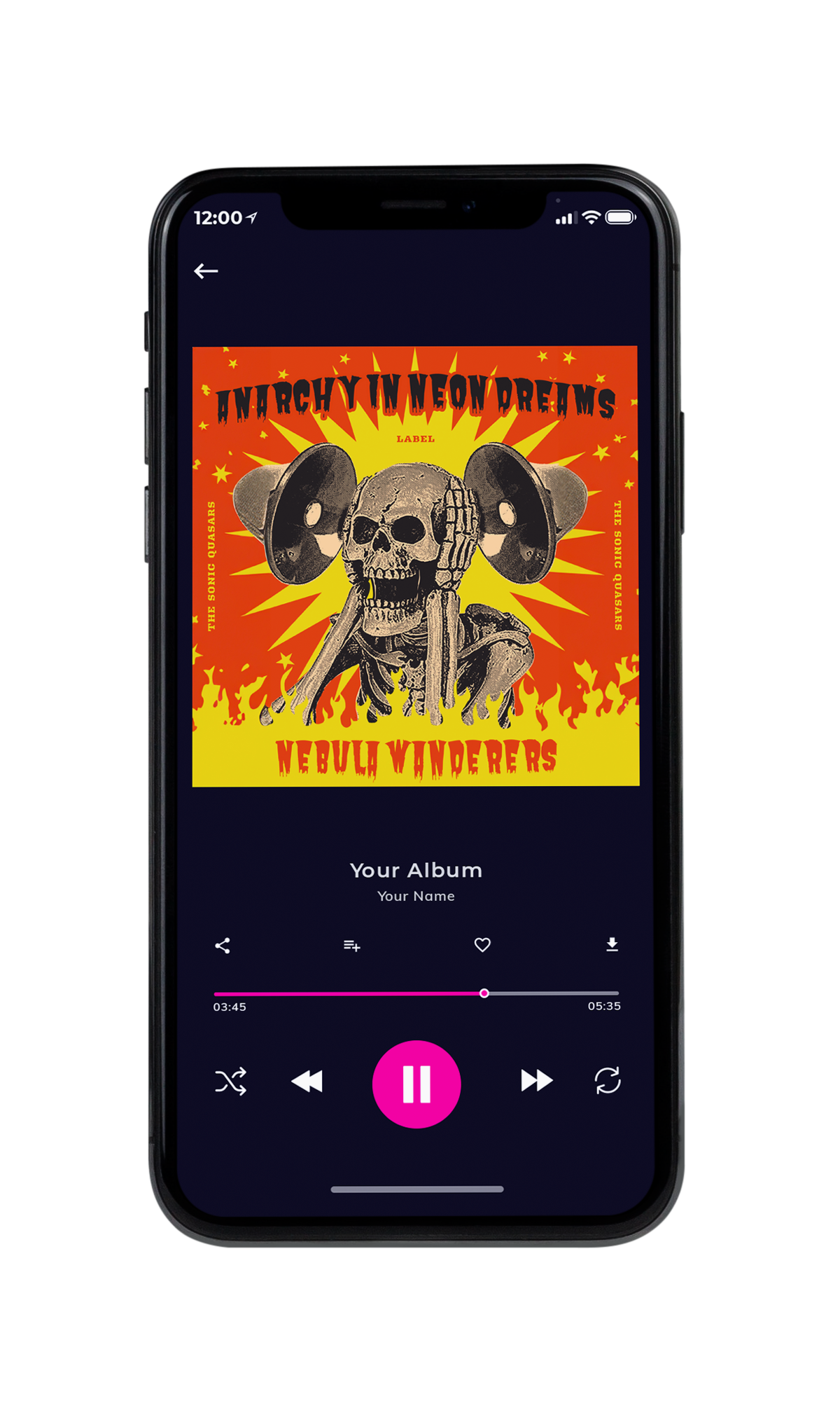 Tablet view of Premade Rock,Punk & Alternative Album Cover - Dune #10238 | AlbumArtZone*