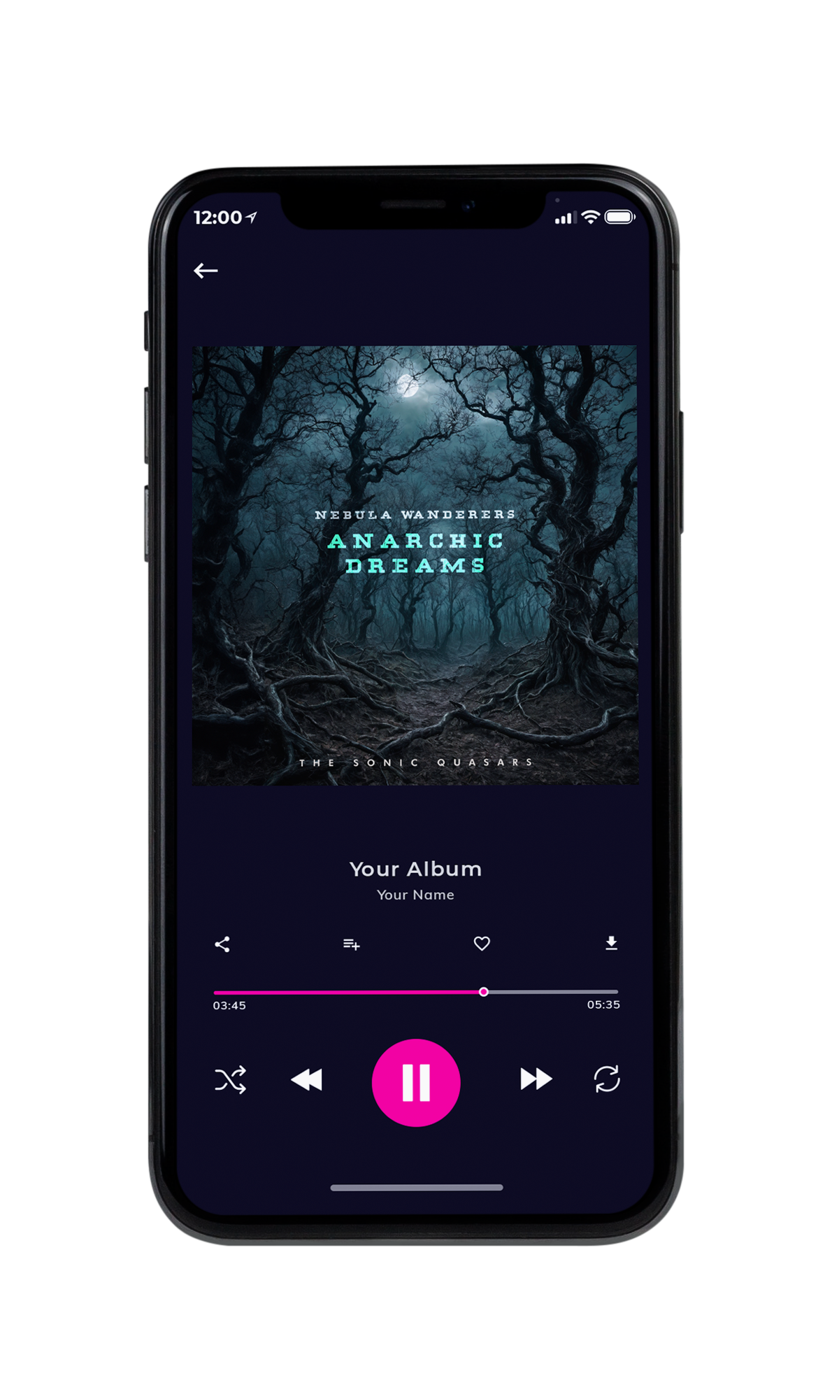 Tablet view of Premade Indie & Folk Music Album Cover - Ebony Clay #10271 | AlbumArtZone*