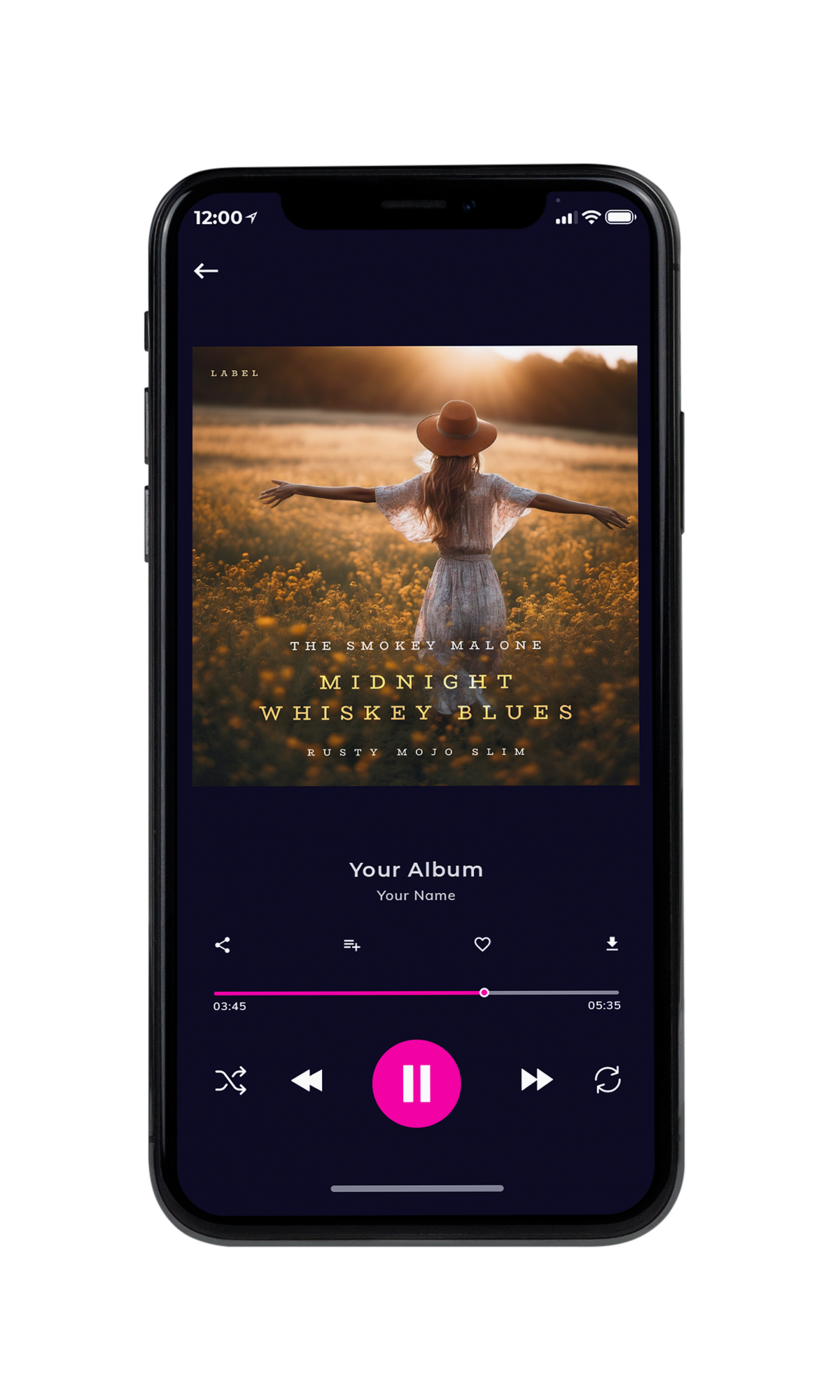 Tablet view of Premade Pop Album Cover - Iroko #10278 | AlbumArtZone*