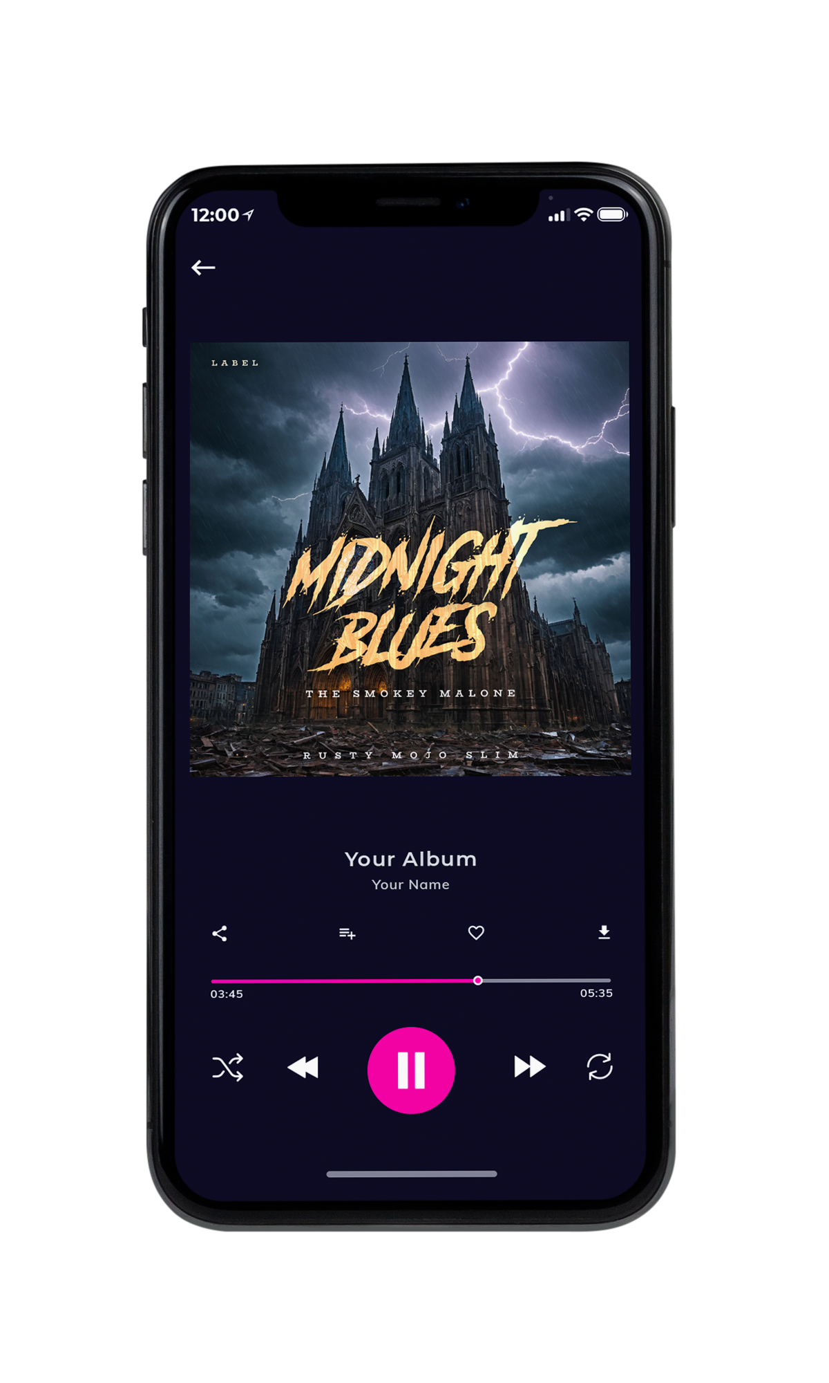 Tablet view of Premade Heavy Metal & Gothic Metal Album Cover - Shark #10281 | AlbumArtZone*
