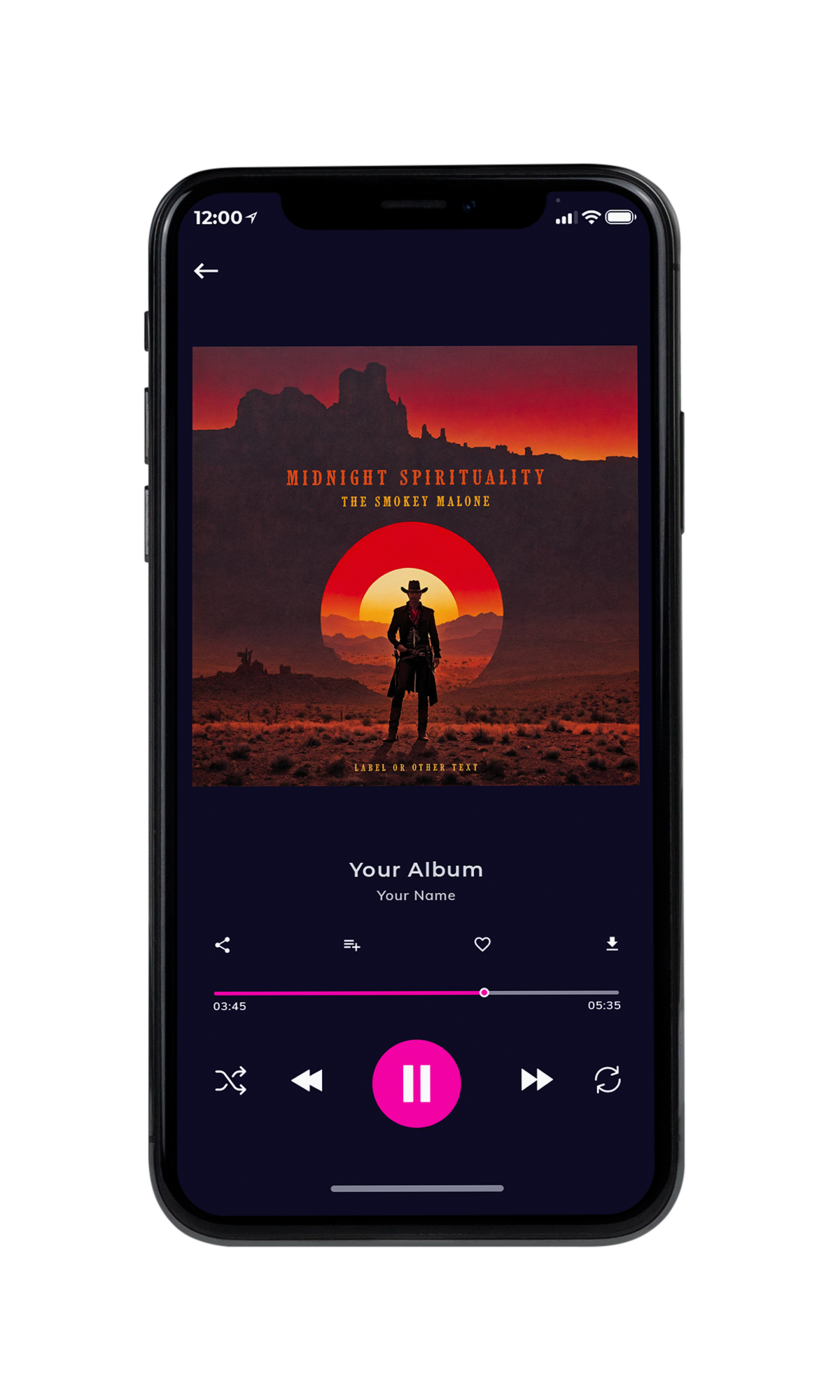 Tablet view of Premade Country & Acoustic Book Cover - Jon #10299 | AlbumArtZone*