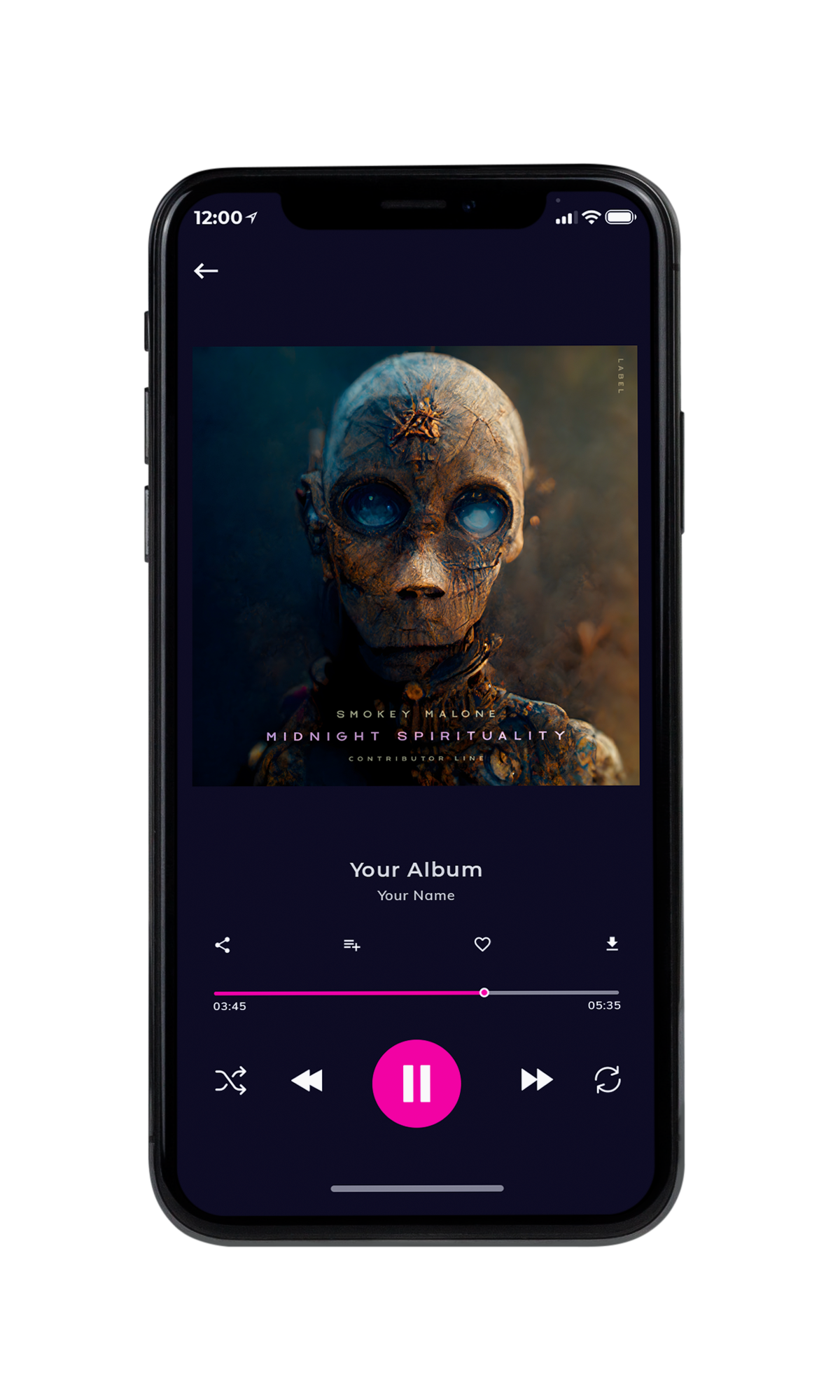 Tablet view of Premade Rock,Punk & Alternative Album Cover - Shark #10303 | AlbumArtZone*