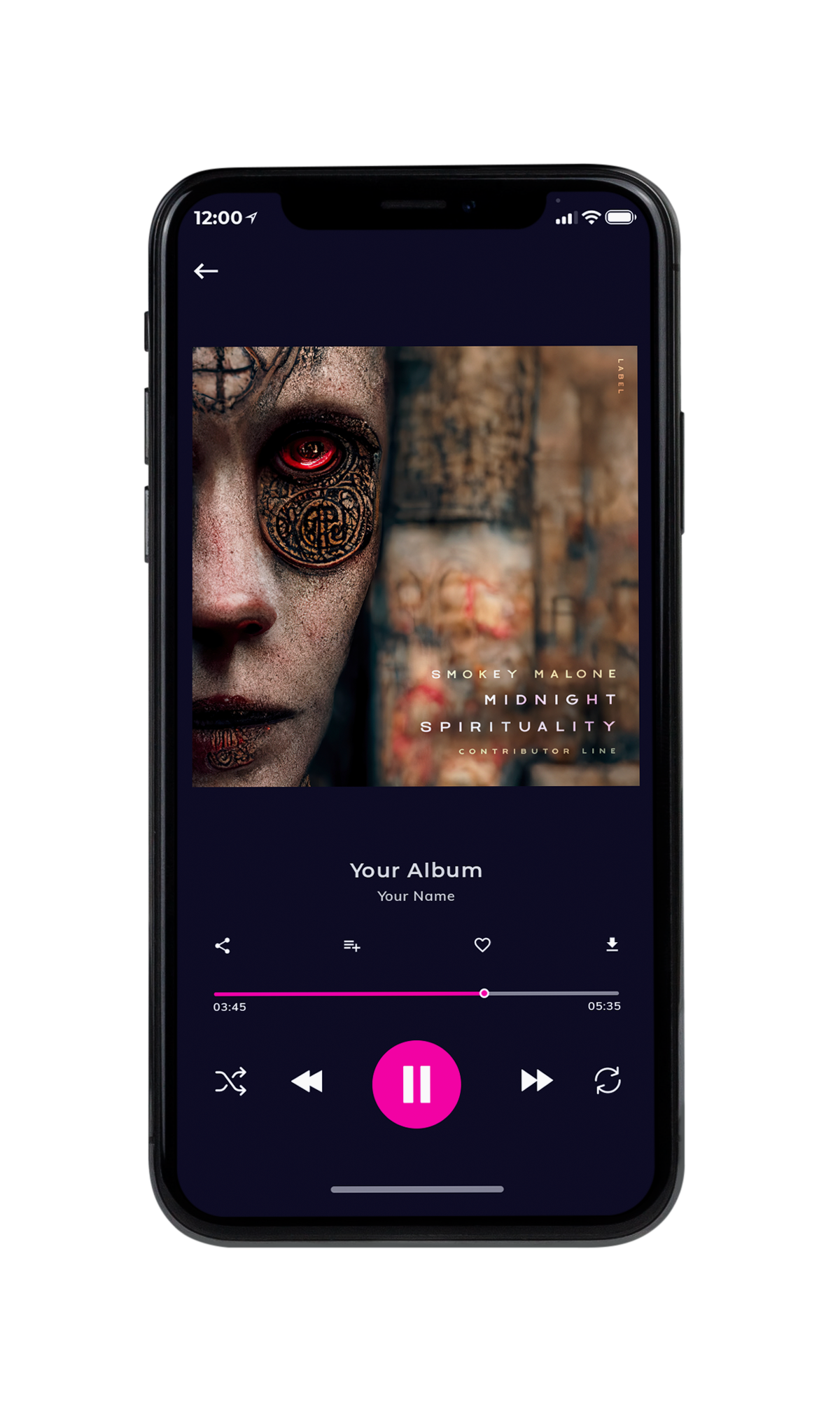 Tablet view of Premade Rock,Punk & Alternative Album Cover - Tobacco Brown #10304 | AlbumArtZone*