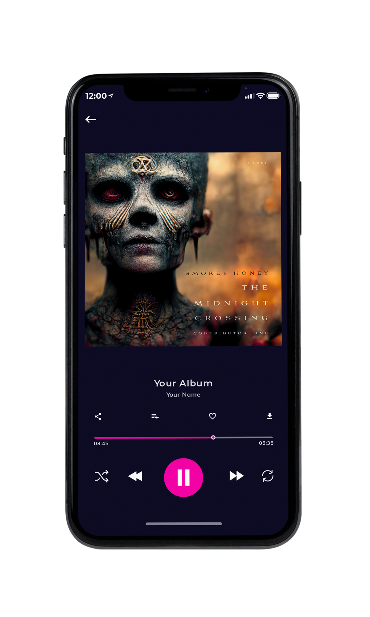 Tablet view of Premade Rock,Punk & Alternative Album Cover - Dune #10307 | AlbumArtZone*