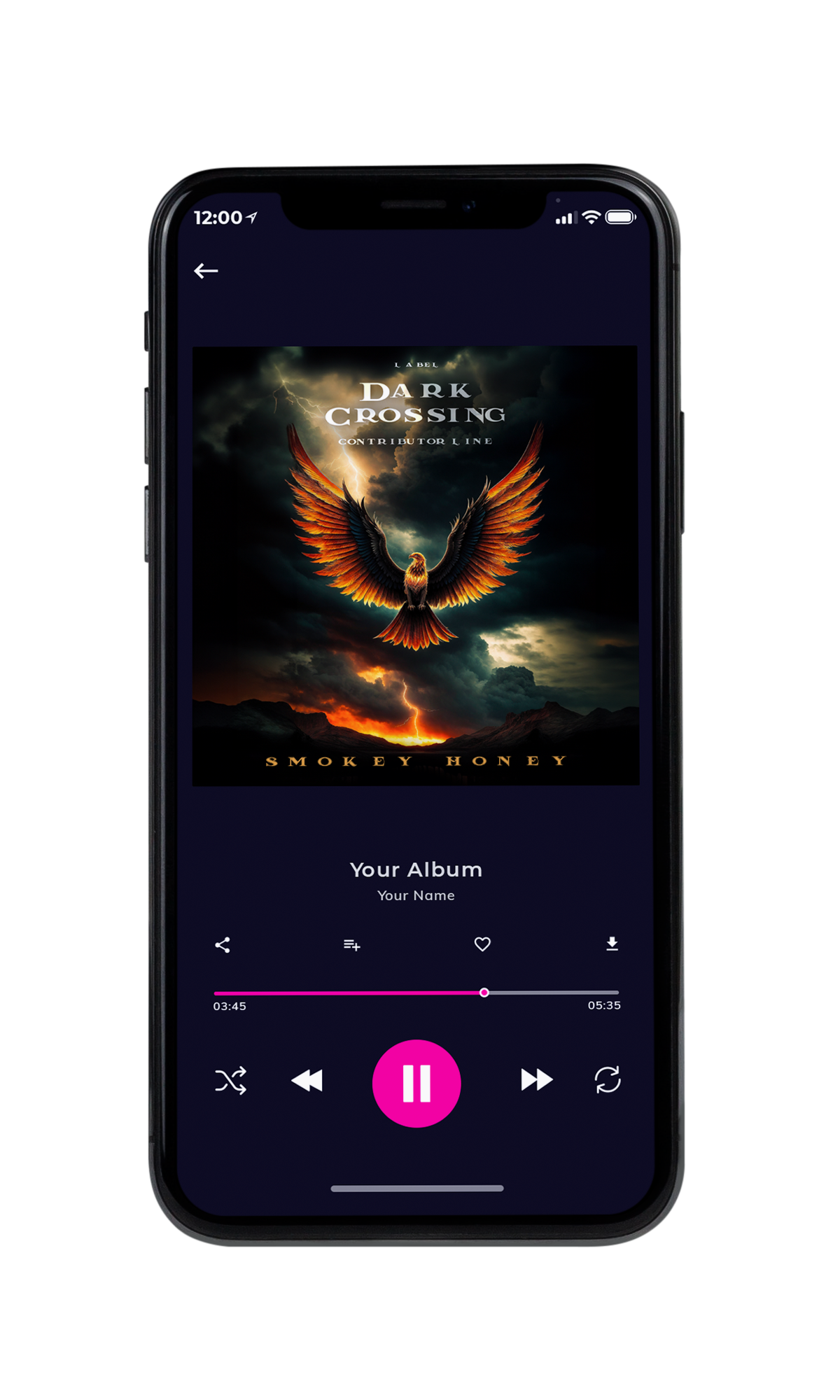 Tablet view of Premade Rock,Punk & Alternative Album Cover - Cod Gray #10336 | AlbumArtZone*