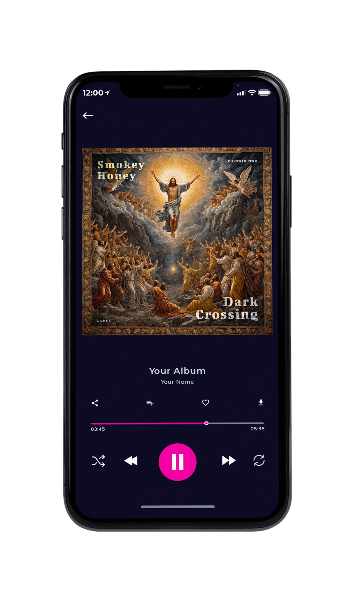 Tablet view of Premade Early Music Album Cover - Mondo #10342 | AlbumArtZone*