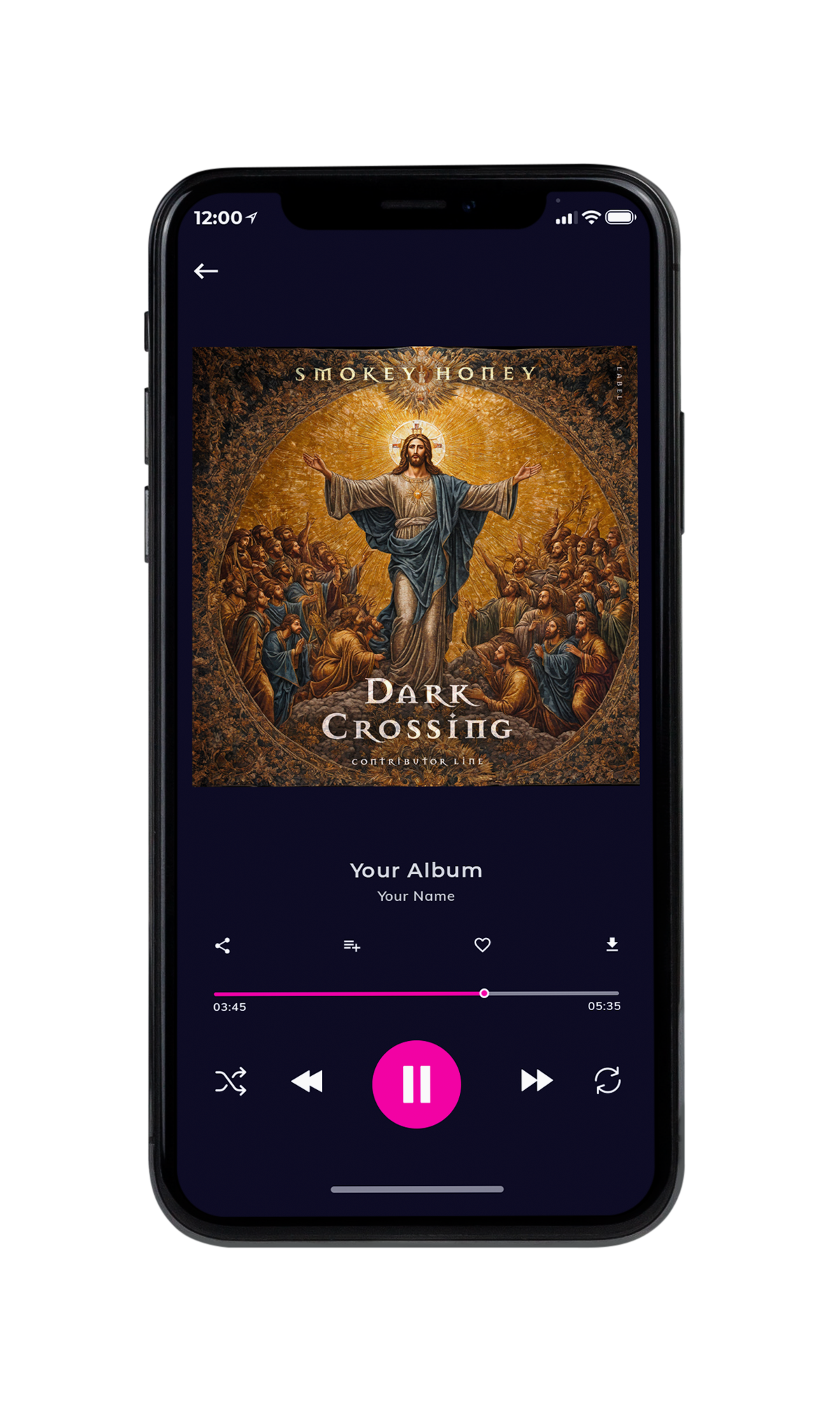 Tablet view of Premade Rock,Punk & Alternative Album Cover - Iroko #10343 | AlbumArtZone*